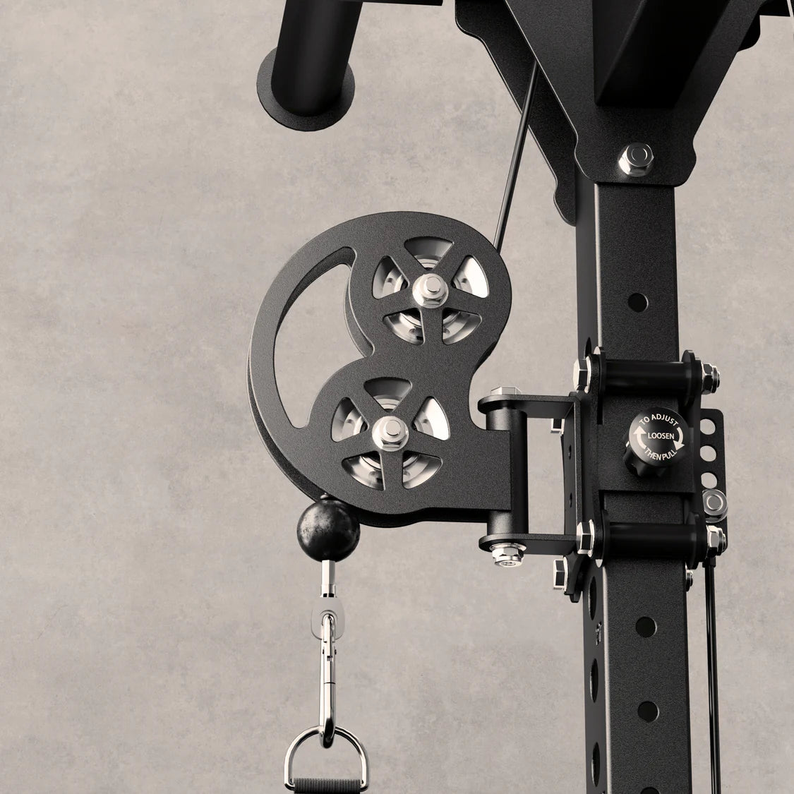 Major Fitness Lightning F35 Pro Wall Mounted Folding Power Rack All-In-One Home Gym