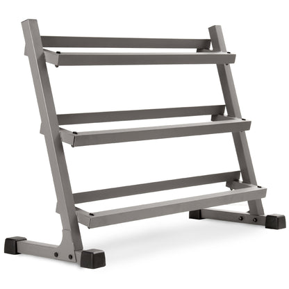 3-Tier Dumbbell Rack - 10 Dumbbell Pairs
