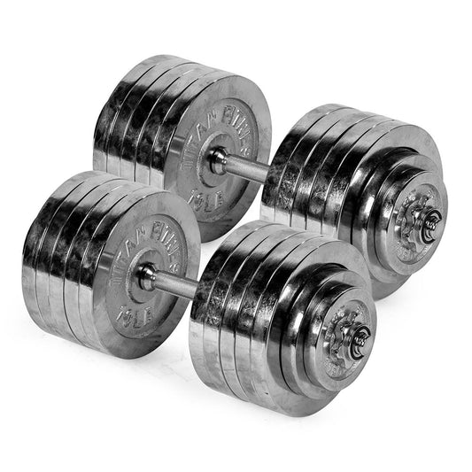 Adjustable Chrome Dumbbells