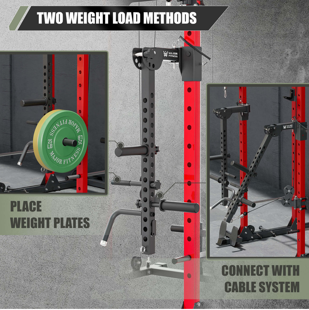 Major Fitness 2x3” Lever Arms
