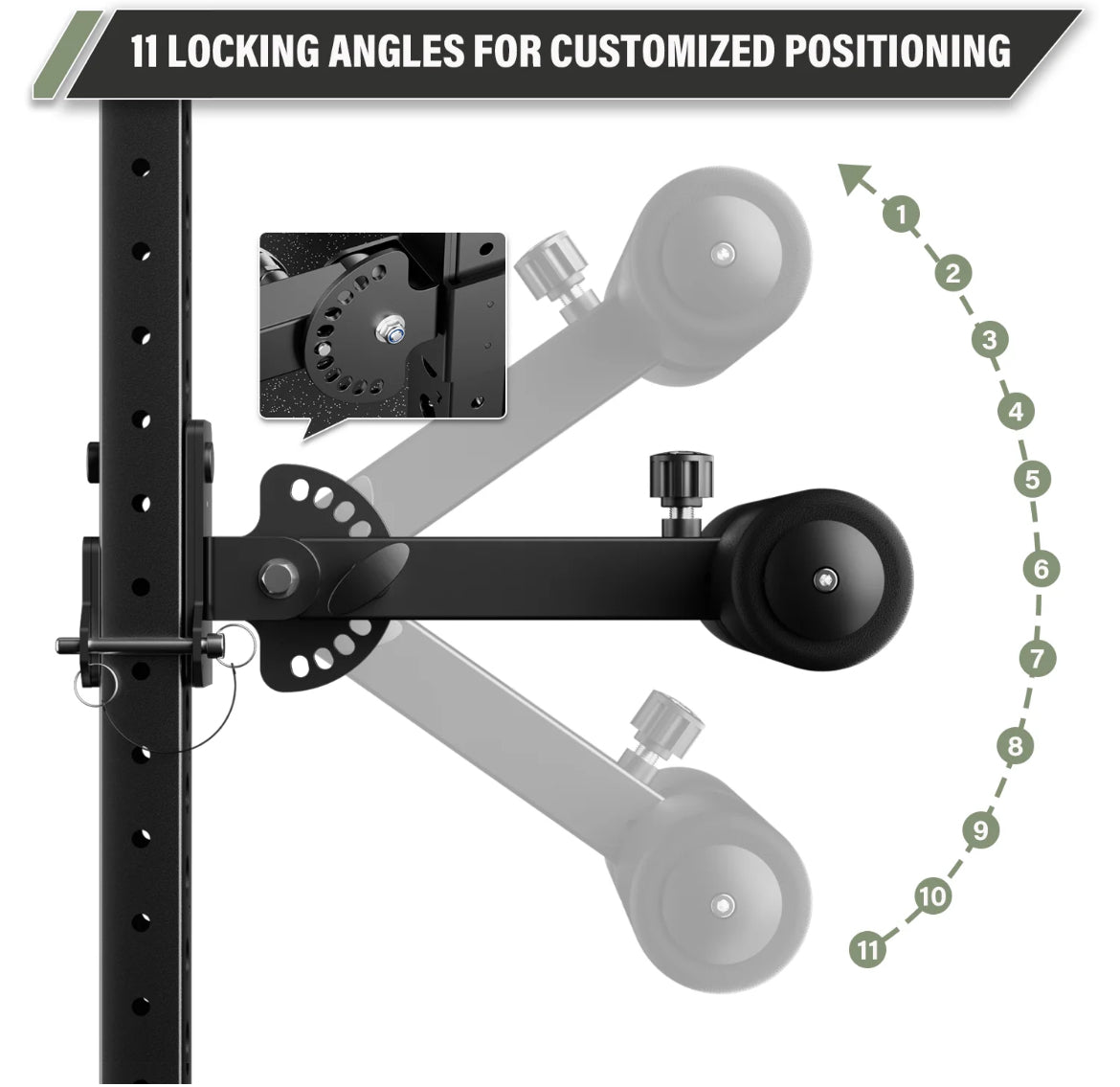 Major Fitness Leg Holder Attachment