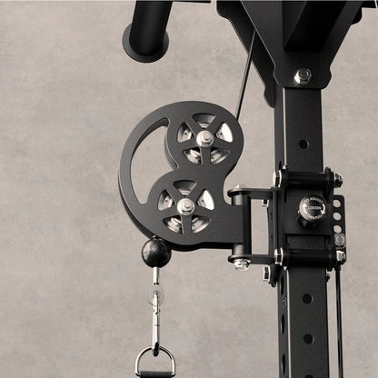 Major Fitness B52 Pro Smith Machine Home Gym with Power Rack, Cable Crossover, Dual Pulley System, Landmine, and Multi-Grip Pull-Up Bar