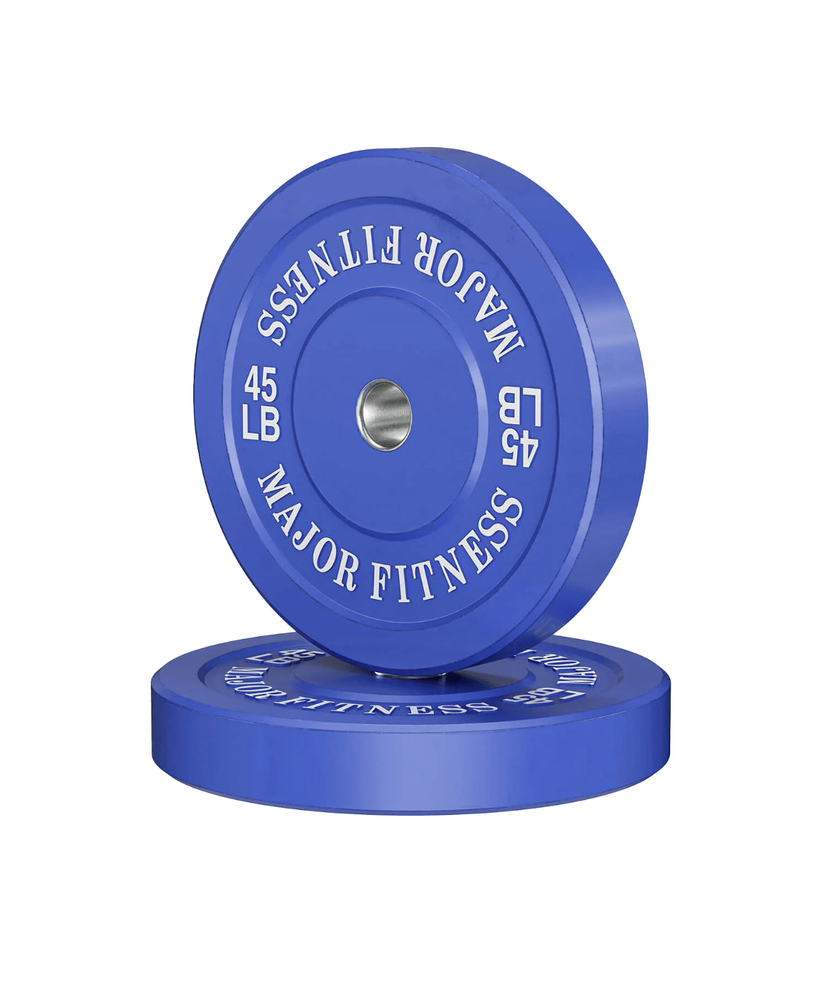 Major Fitness Low Bounce Bumper Plates Olympic Weight Plates Set