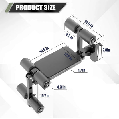 Major Fitness Rack Mounted Leg Extension
