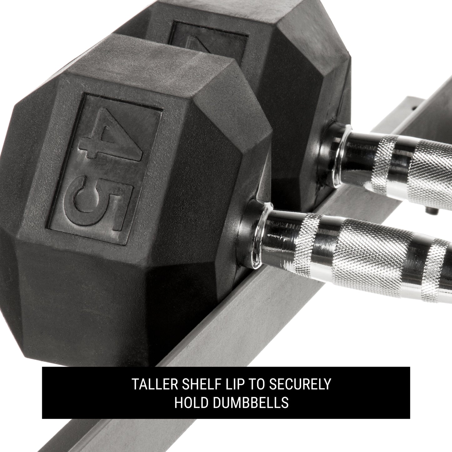 All-In-One Storage Solution, Dumbbells, Weight Plates and Barbells