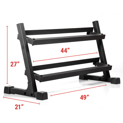 2-Tier Dumbbell Rack